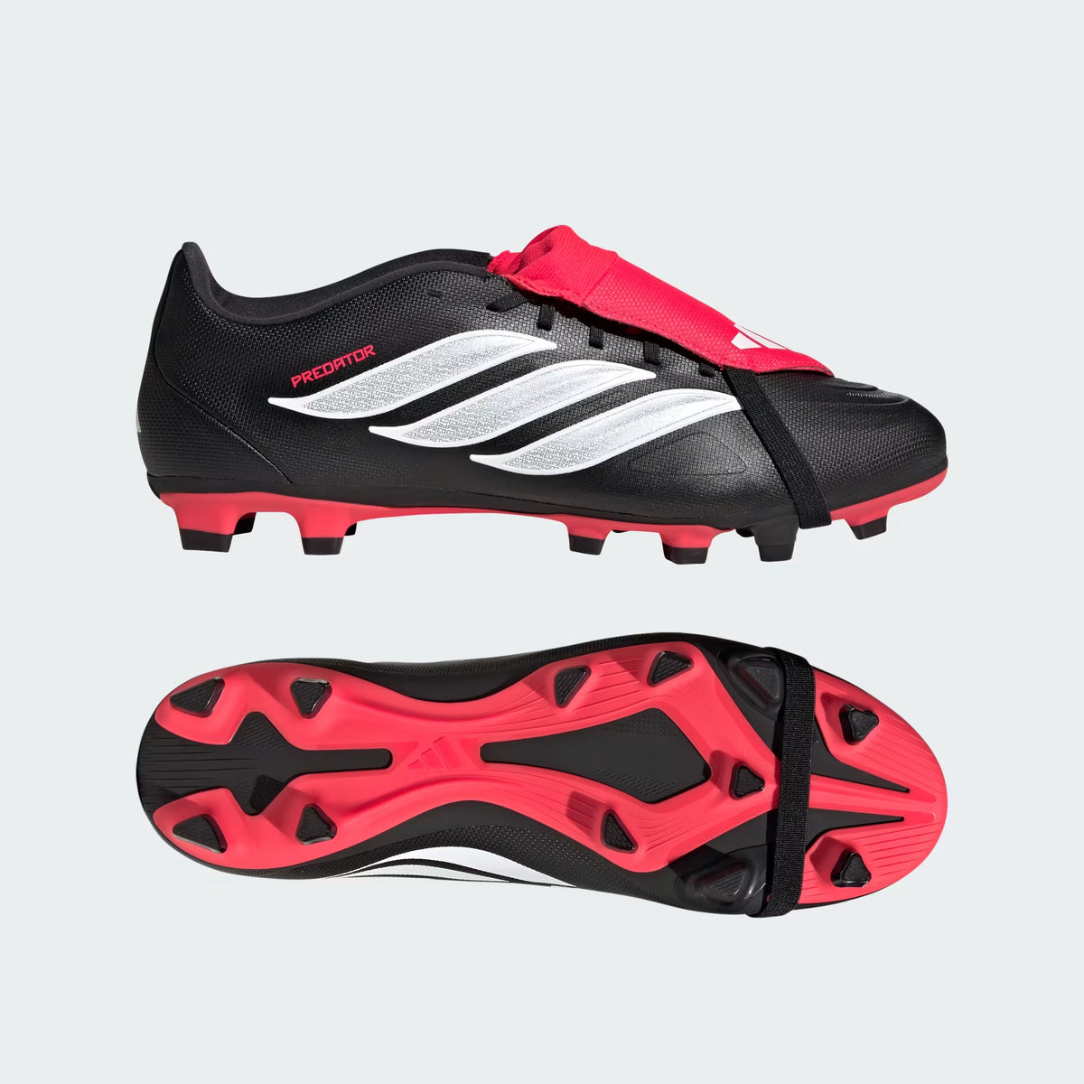 PREDATOR CLUB Fold-Over Tongue Firm Ground/Multi Ground Football Boots